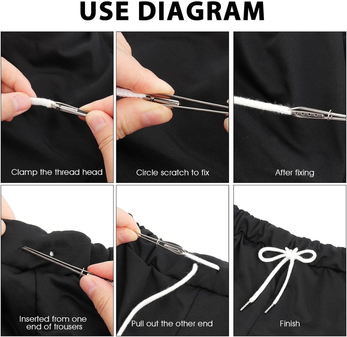 How to re-string a Hoodie [Step-by-Step Guide + tutorial]